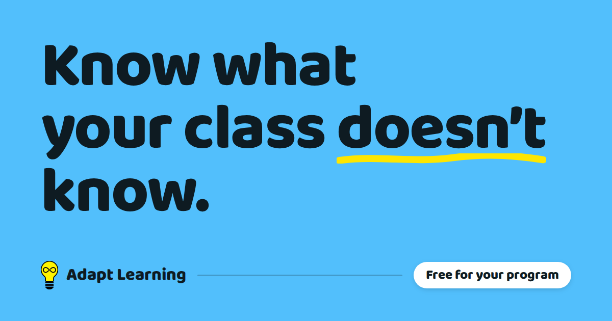 Adapt — Build adaptive microlearning courses your students finish